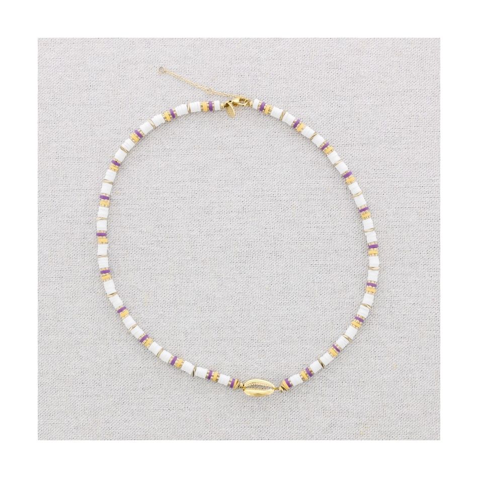 Colorful FIMO Steel Necklace