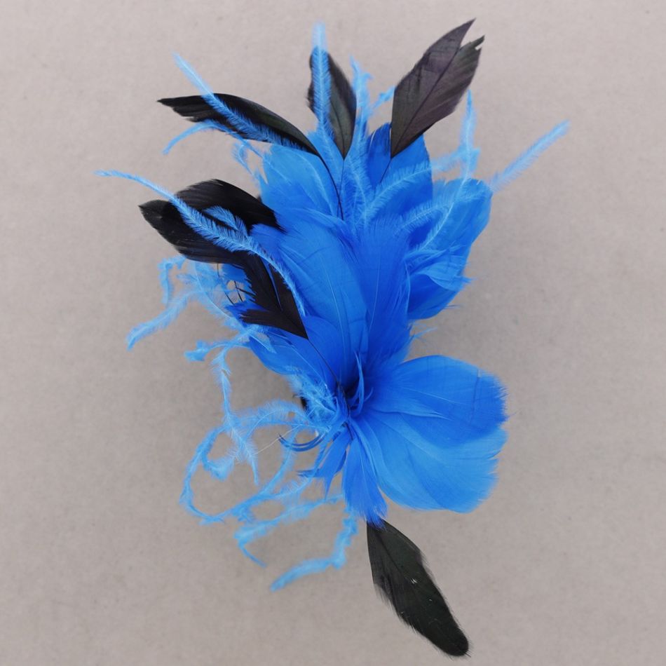 BROCHE PLUMAS DOBLE USO