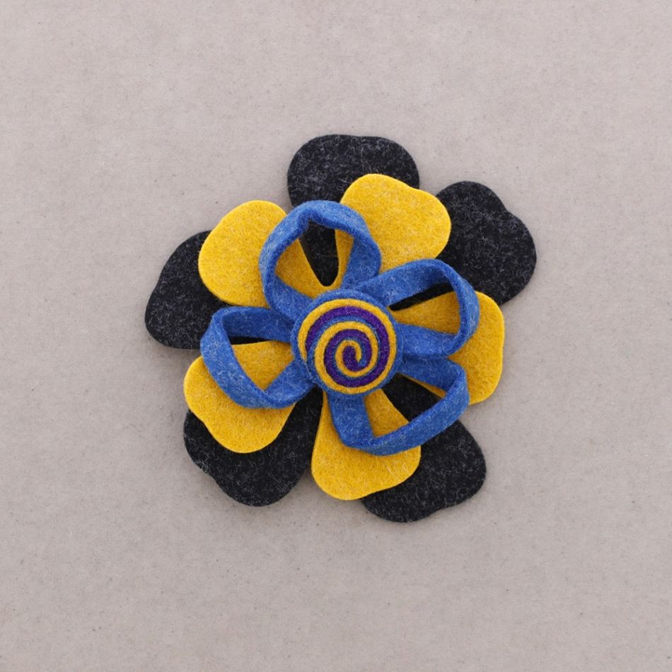 BROCHE FIELTRO 5CM