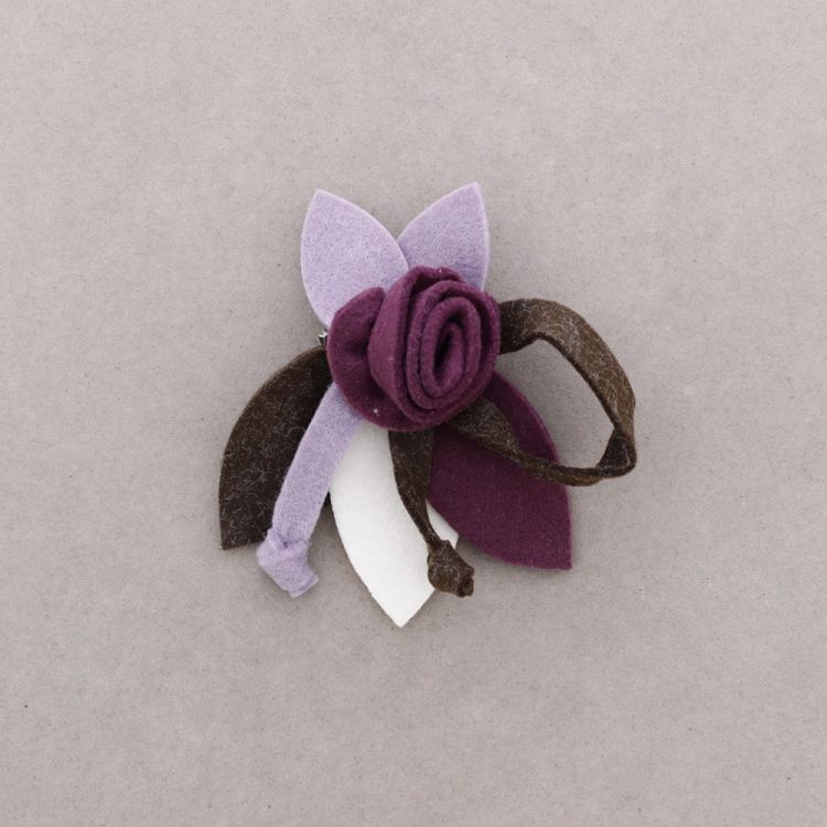 FELT BROOCH 5CM