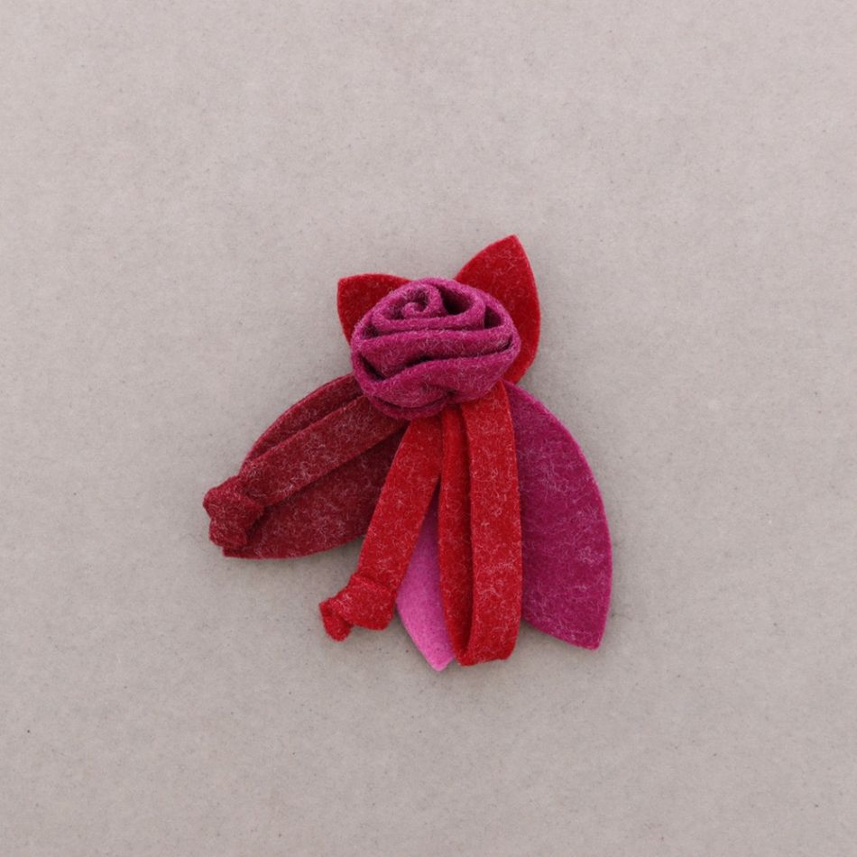 BROCHE FIELTRO 5CM