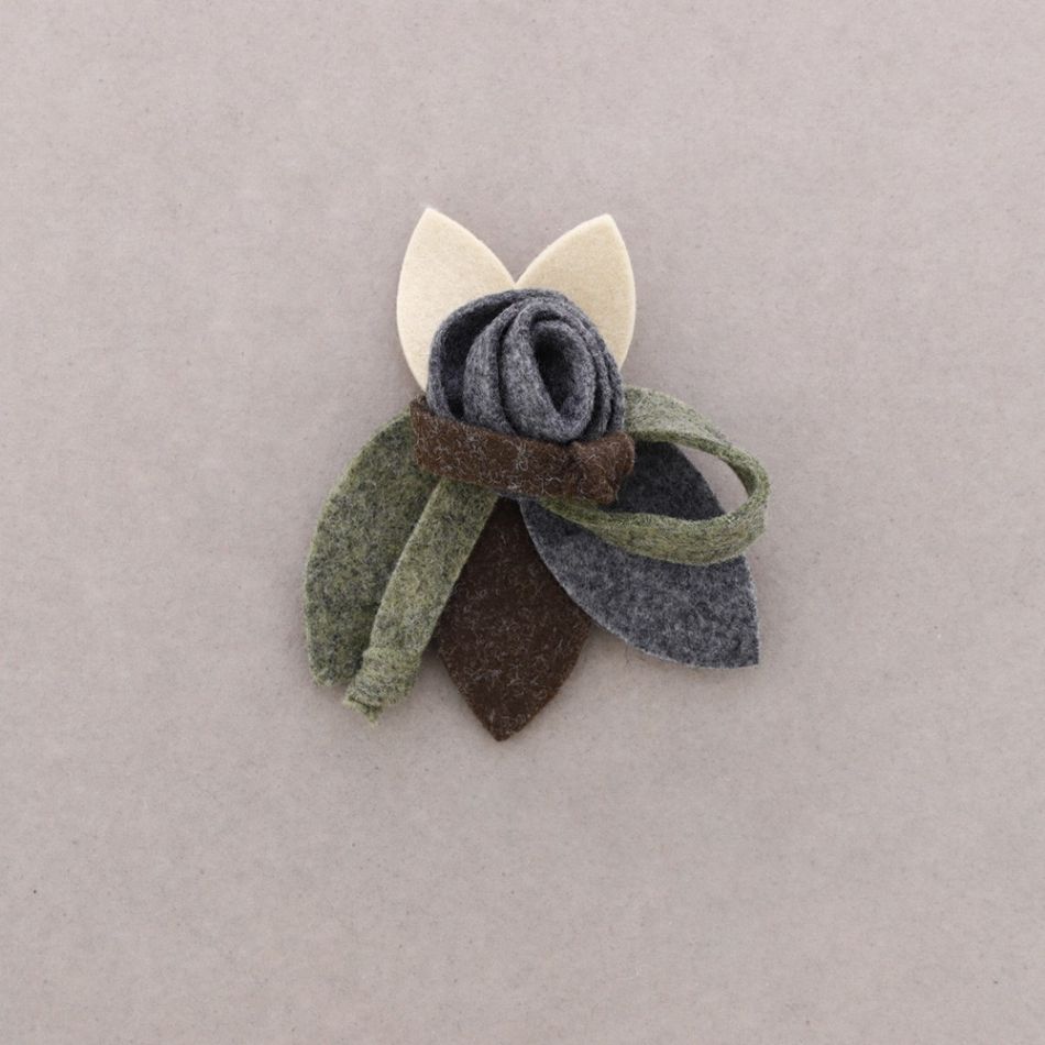 BROCHE FIELTRO 5CM