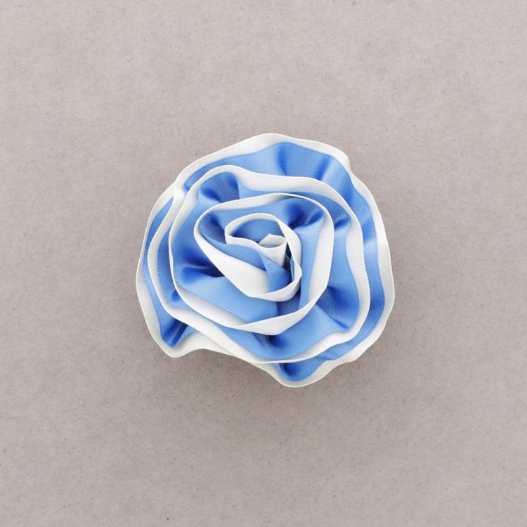 BROCHE FLOR BICOLOR