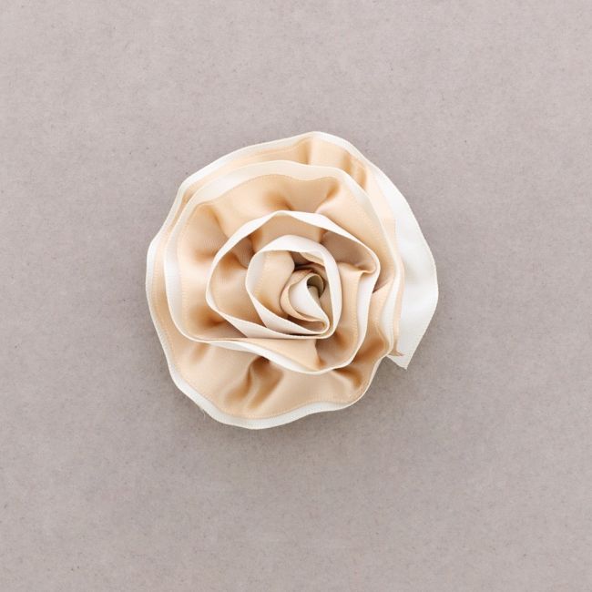 BROCHE FLOR BICOLOR