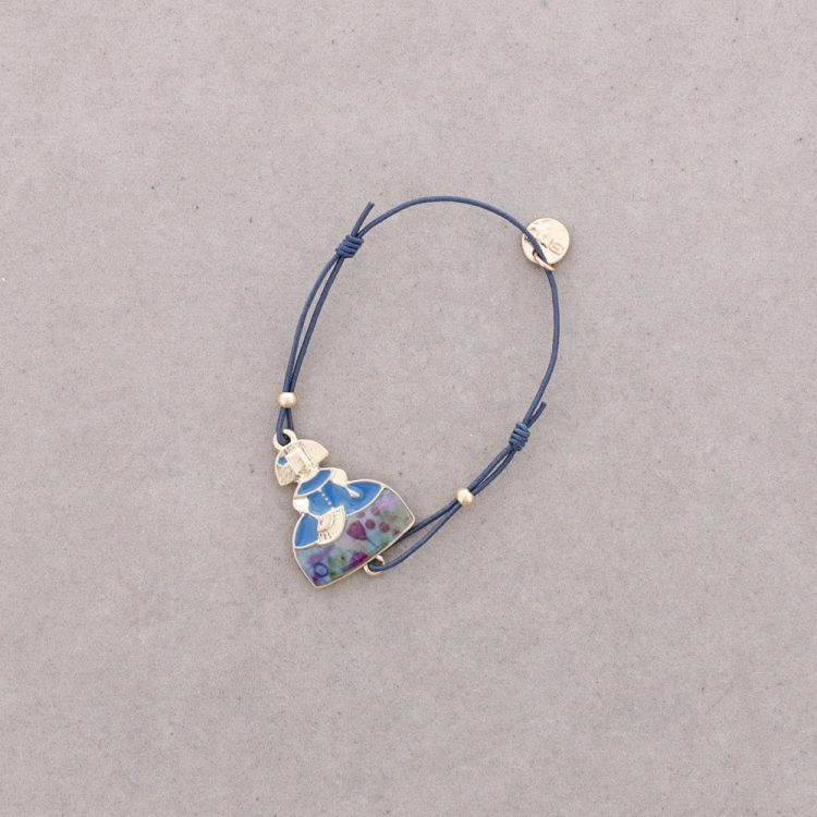 PULSERA GOMITA MENINA METAL ESMALTE
