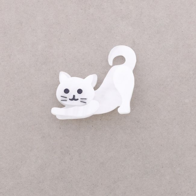 RESIN CAT BROOCH