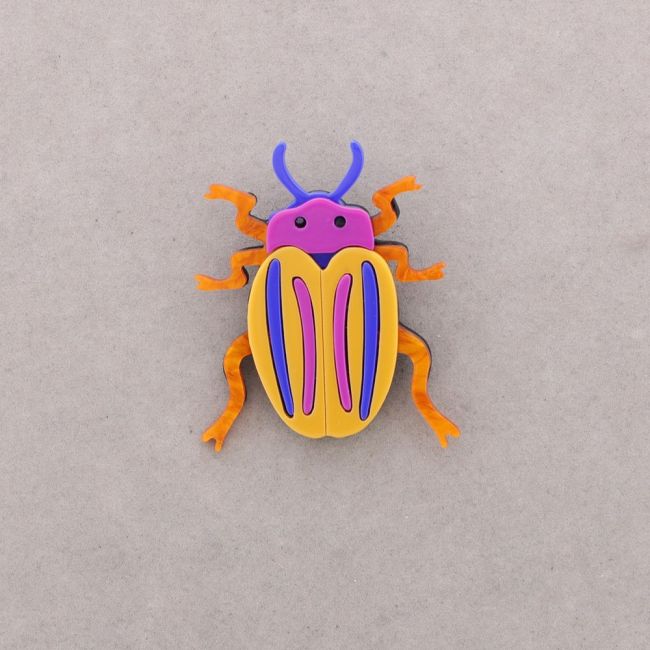 BROCHE INSECTO RESINA