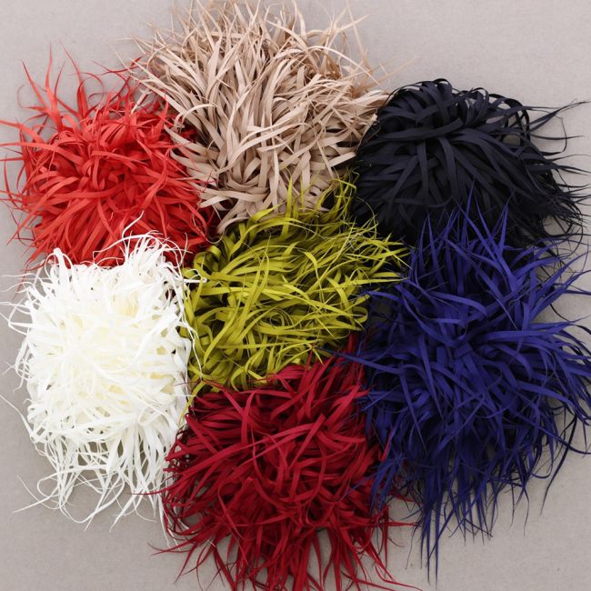 BROCHE FLOR TELA 16CM