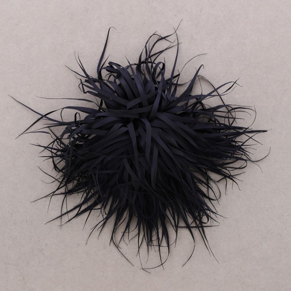BROCHE FLOR TELA 16CM