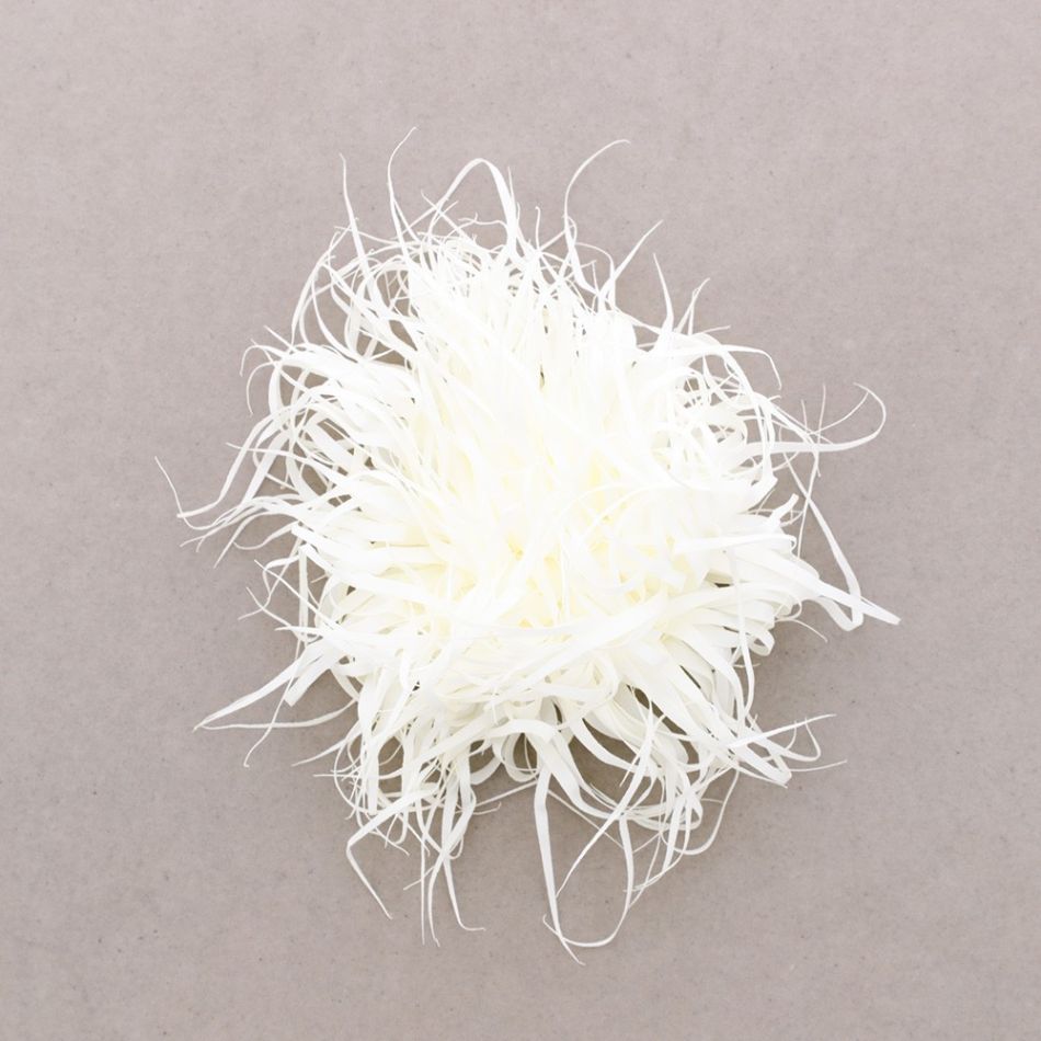 BROCHE FLOR TELA 16CM