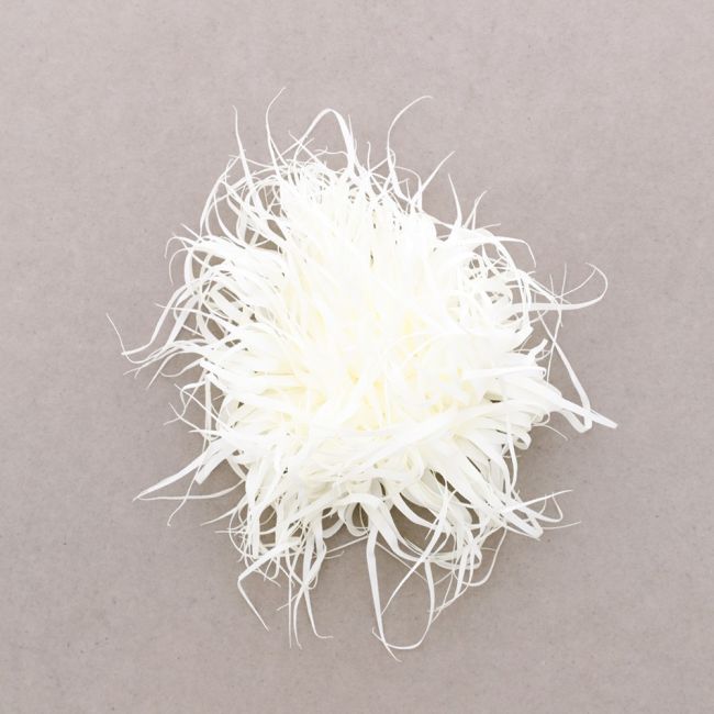 BROCHE FLOR TELA 16CM