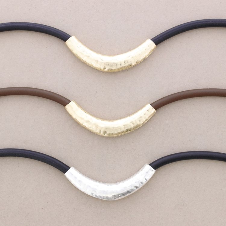 GARGANTILLA GOMA TUBO METAL 2
