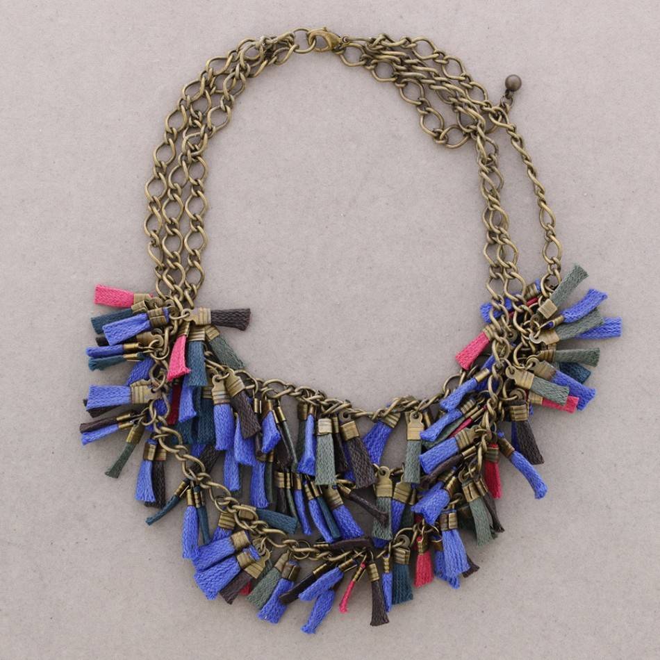 GARGANTILLA CADENAS FLECOS