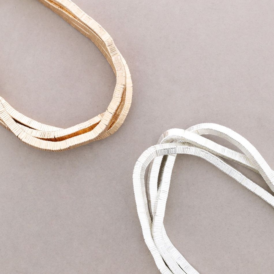TRIPLE METAL CHAIN CHOKER