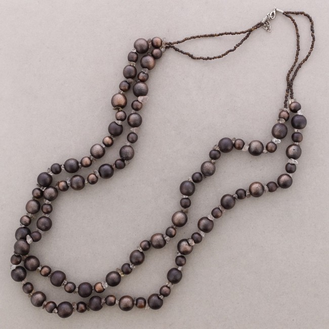 LONG BEAD NECKLACE
