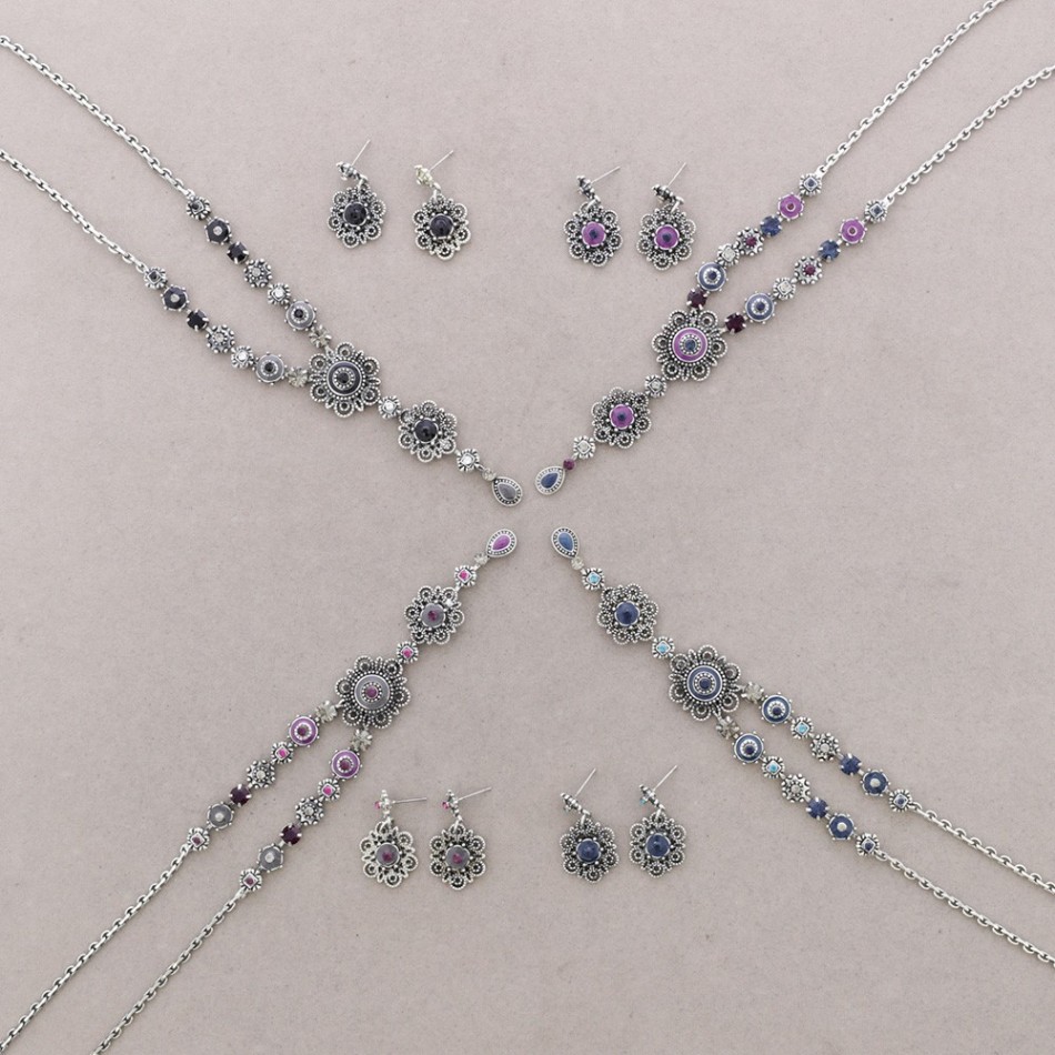 METAL CRYSTAL SET