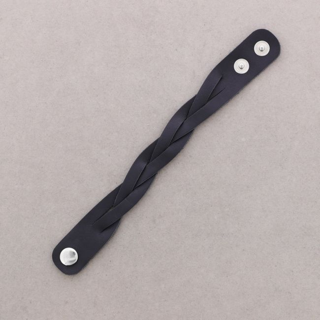 BRAIDED LEATHER BRACELET
