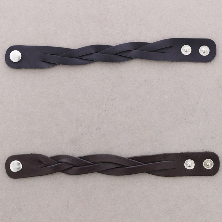 BRAIDED LEATHER BRACELET 2