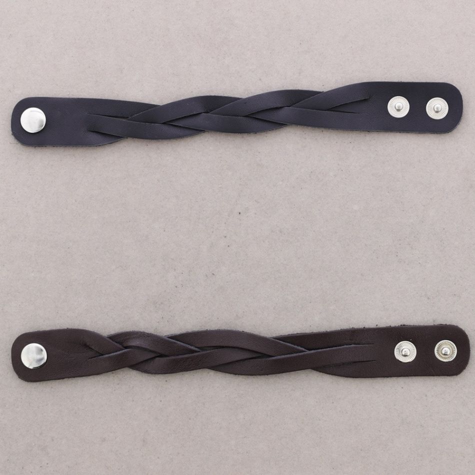 BRAIDED LEATHER BRACELET