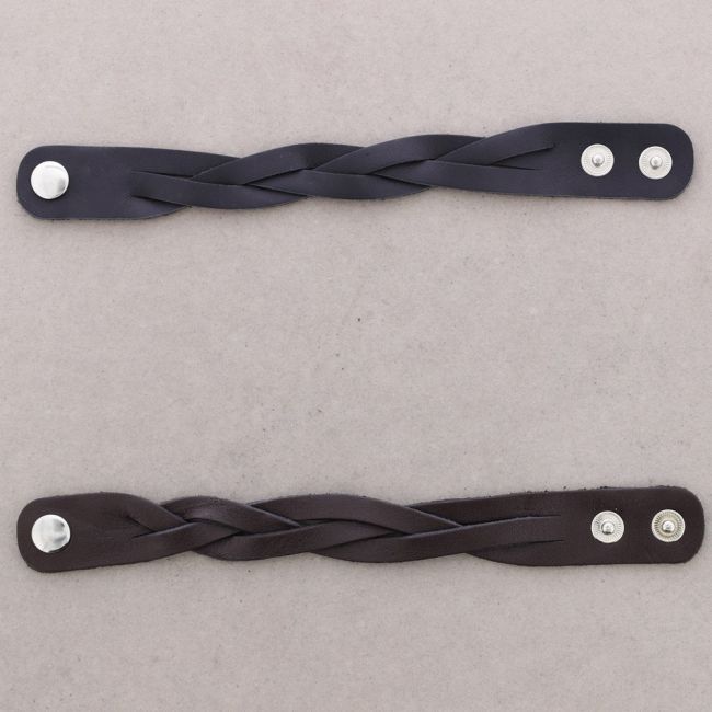 BRAIDED LEATHER BRACELET