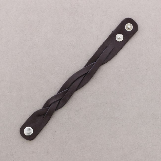 BRAIDED LEATHER BRACELET