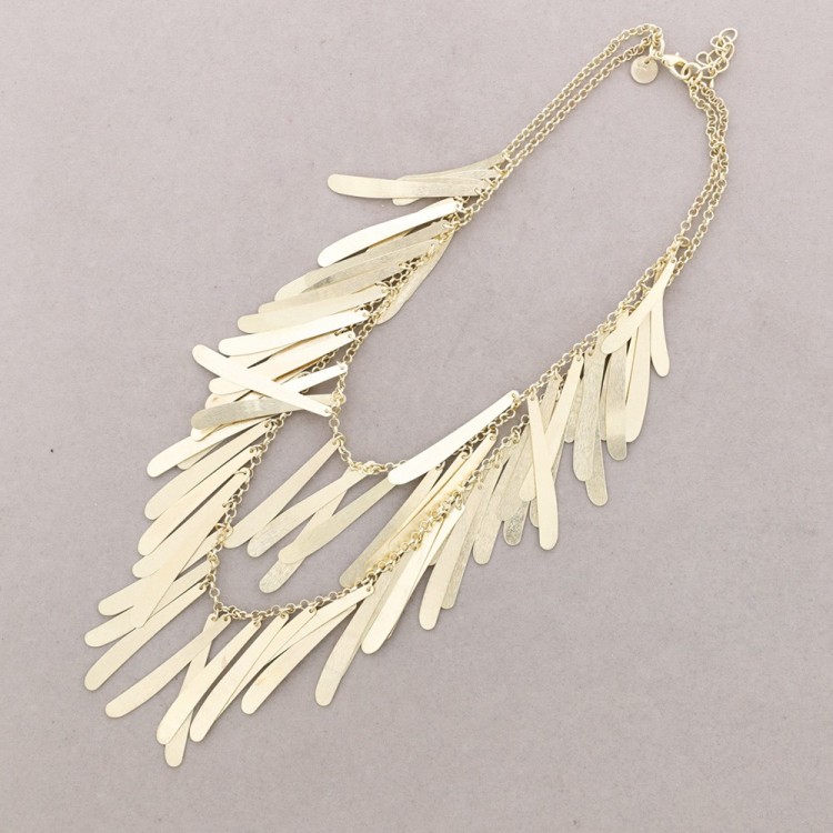 METAL FRINGE CHOKER