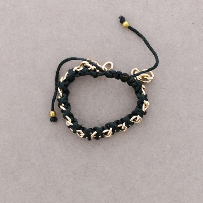 PULSERA CADENA TRENZADA