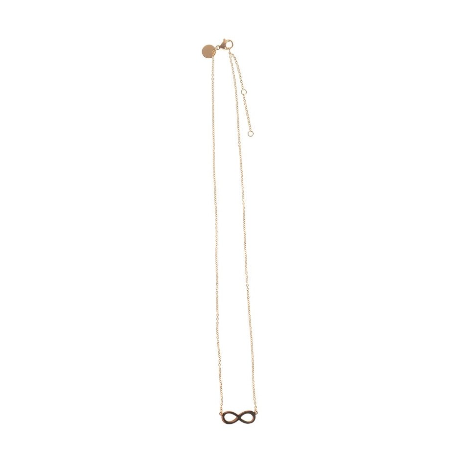 INFINITI STEEL SHORT NECKLACE