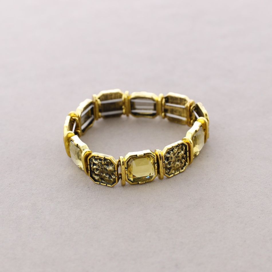 CRYSTAL METAL BRACELET