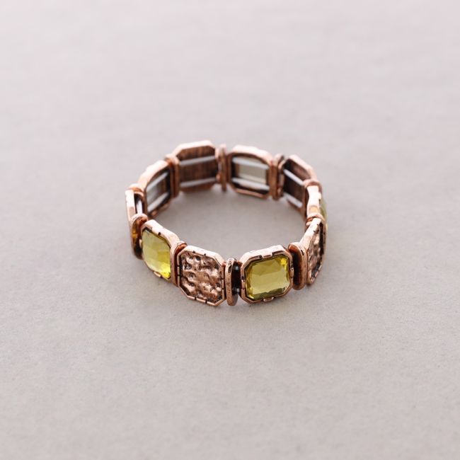 CRYSTAL METAL BRACELET
