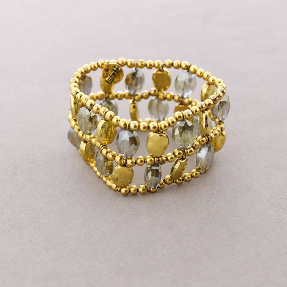 FACETED BEADS BRACELET