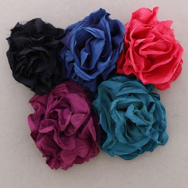 BROCHE FLOR 14CM