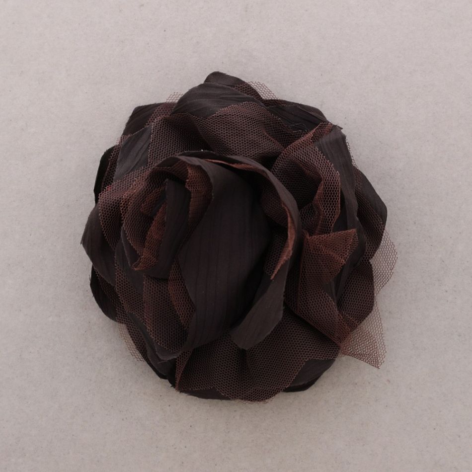 FLOWER BROOCH 14CM