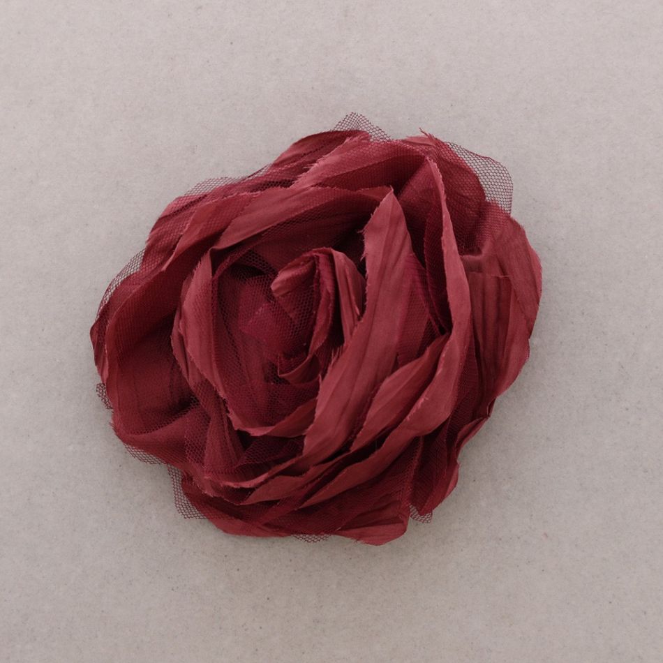 FLOWER BROOCH 14CM