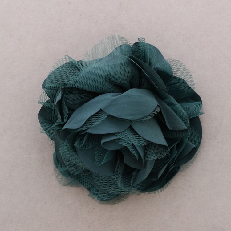 FLOWER BROOCH 14CM
