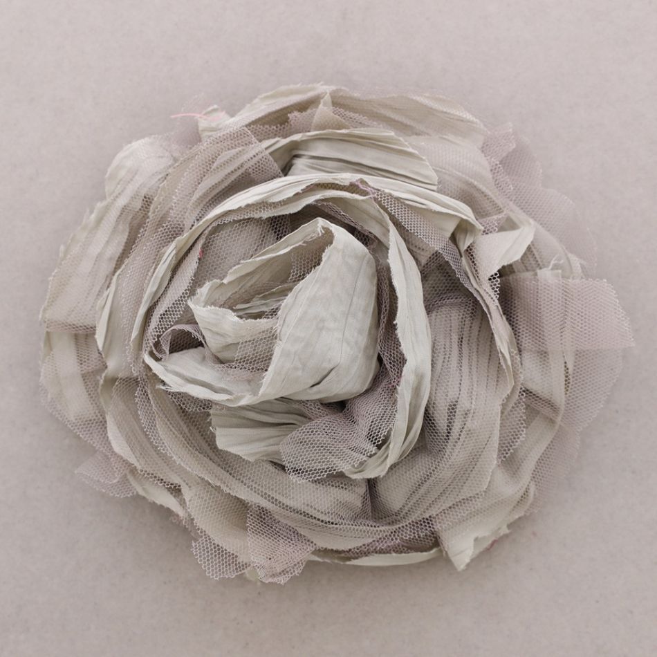 FLOWER BROOCH 17CM