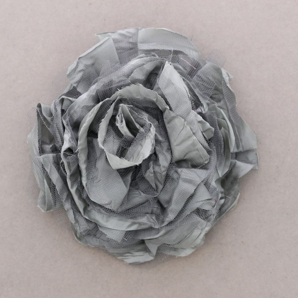 FLOWER BROOCH 17CM