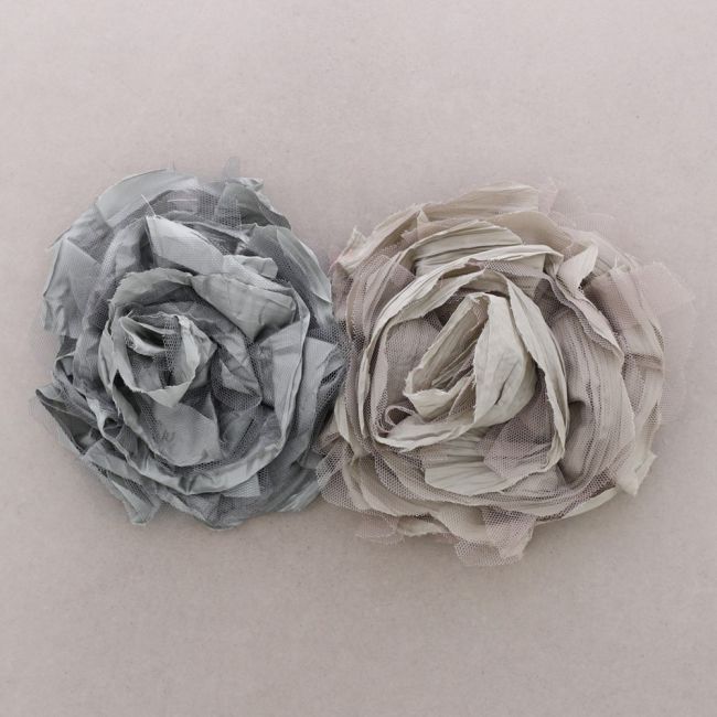 FLOWER BROOCH 17CM