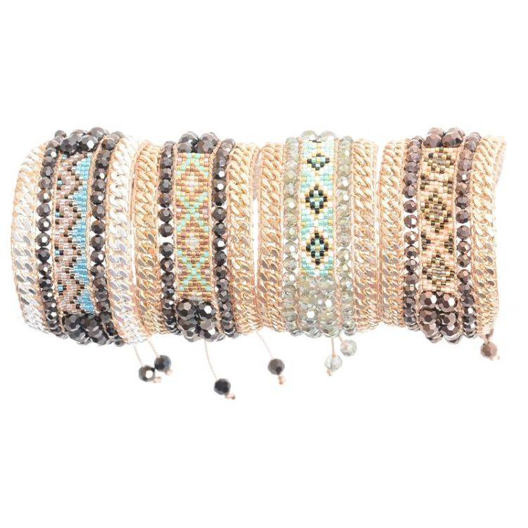 MACRAMÉ BRACELET WITH MIYUKI BEADS 2