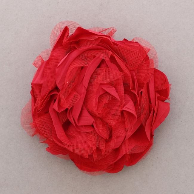 FLOWER BROOCH 17 CM