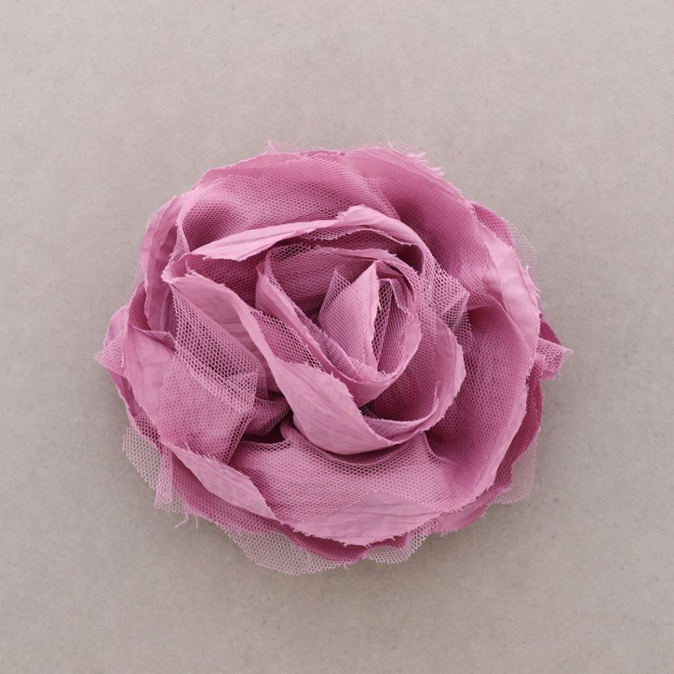 FLOWER BROOCH 14CM