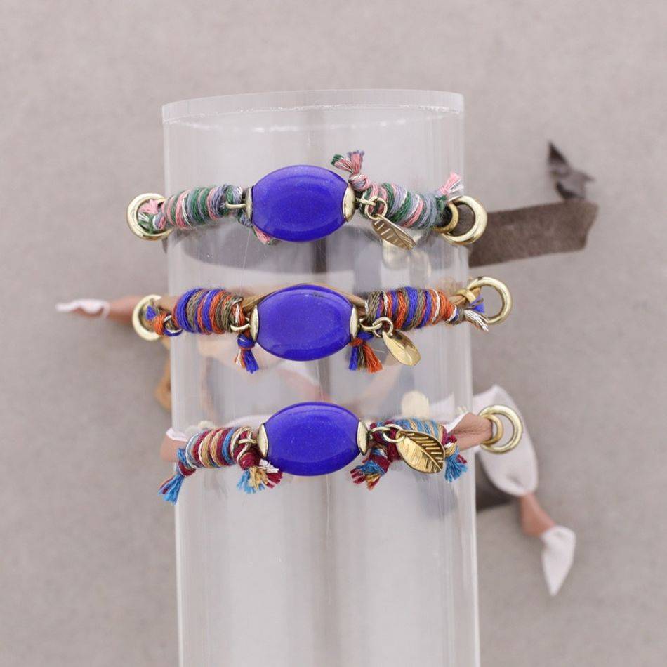 PULSERA CUERO ETNICO DELUXE