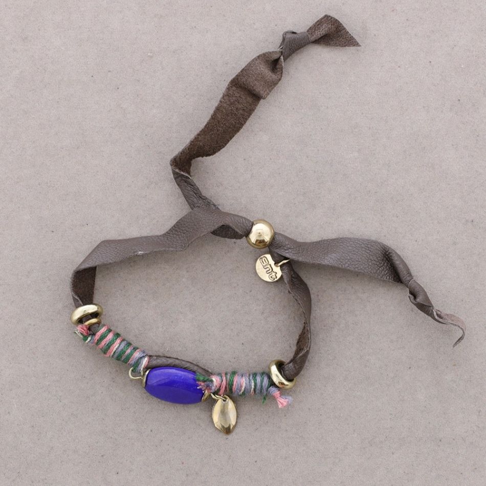 PULSERA CUERO ETNICO DELUXE