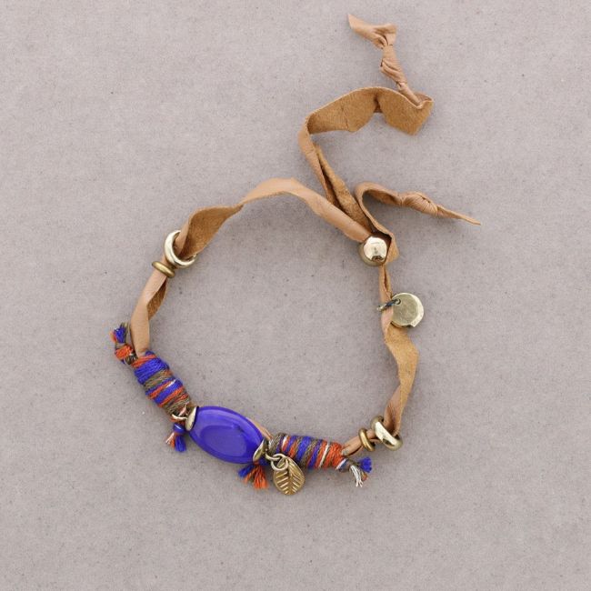 DELUXE ETHNIC LEATHER BRACELET