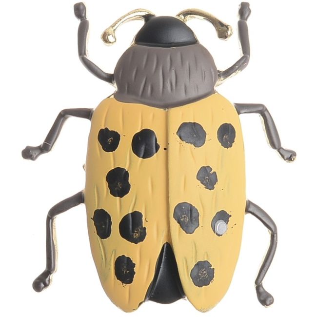 BROCHE INSECTO METAL ESMALTE MATE