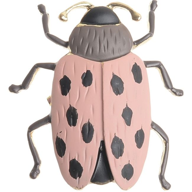 BROCHE INSECTO METAL ESMALTE MATE