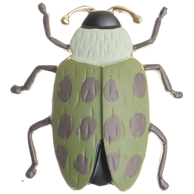 BROCHE INSECTO METAL ESMALTE MATE