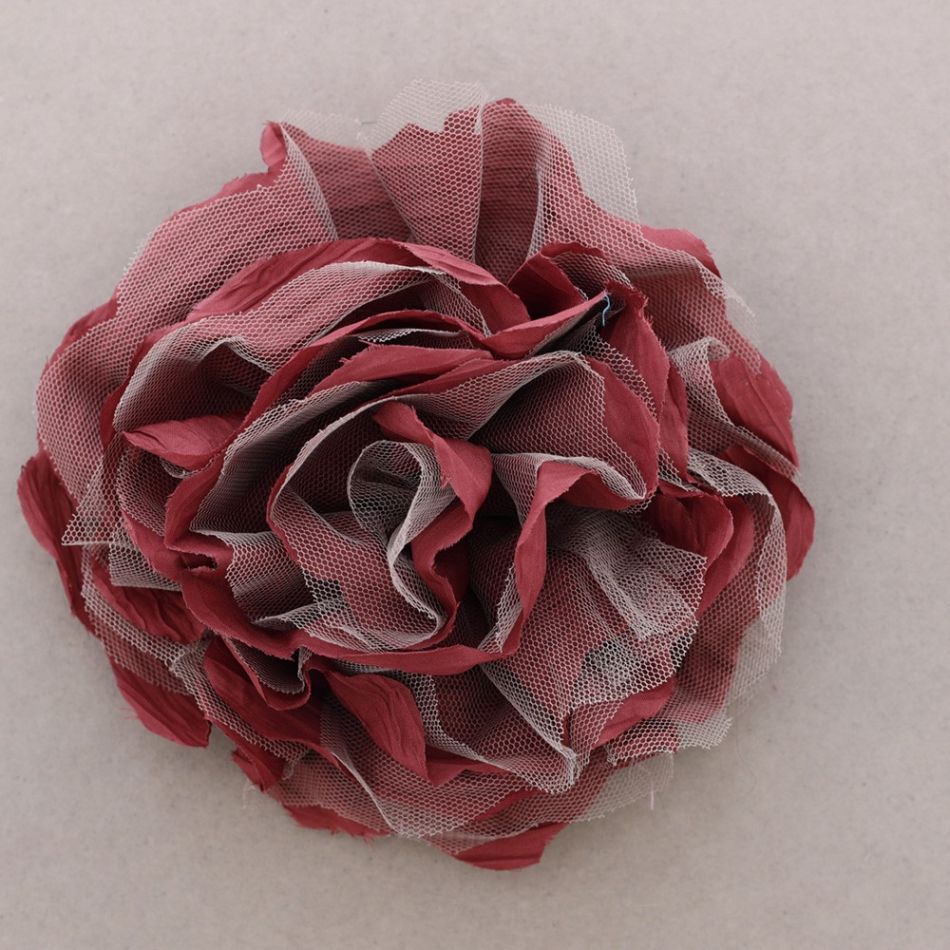 FLOWER BROOCH 17 CM