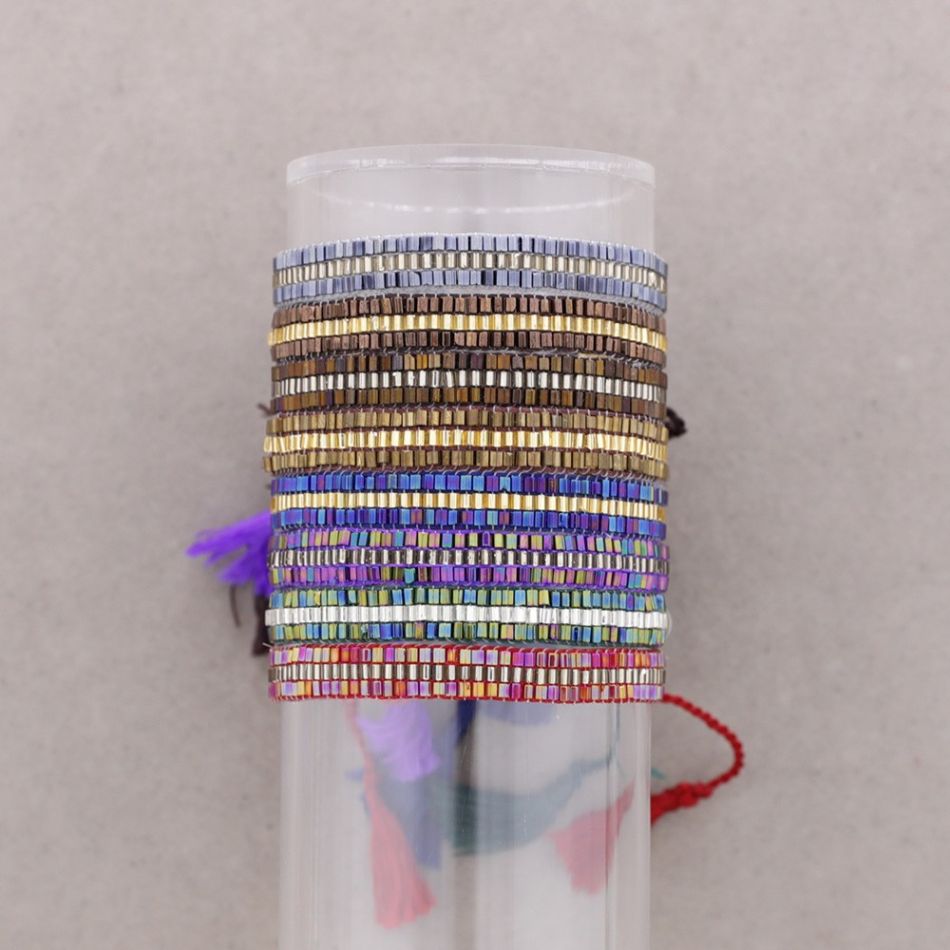 MACRAME BEAD BRACELET