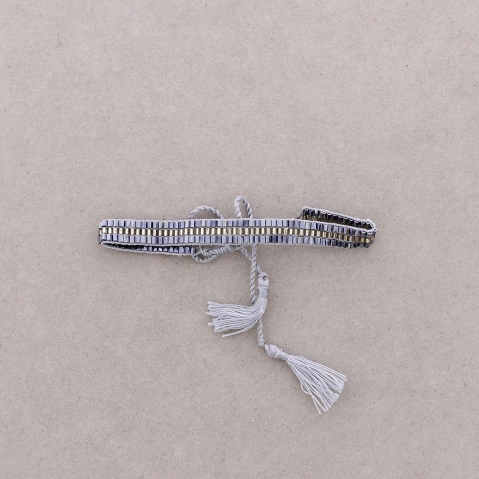 MACRAME BEAD BRACELET